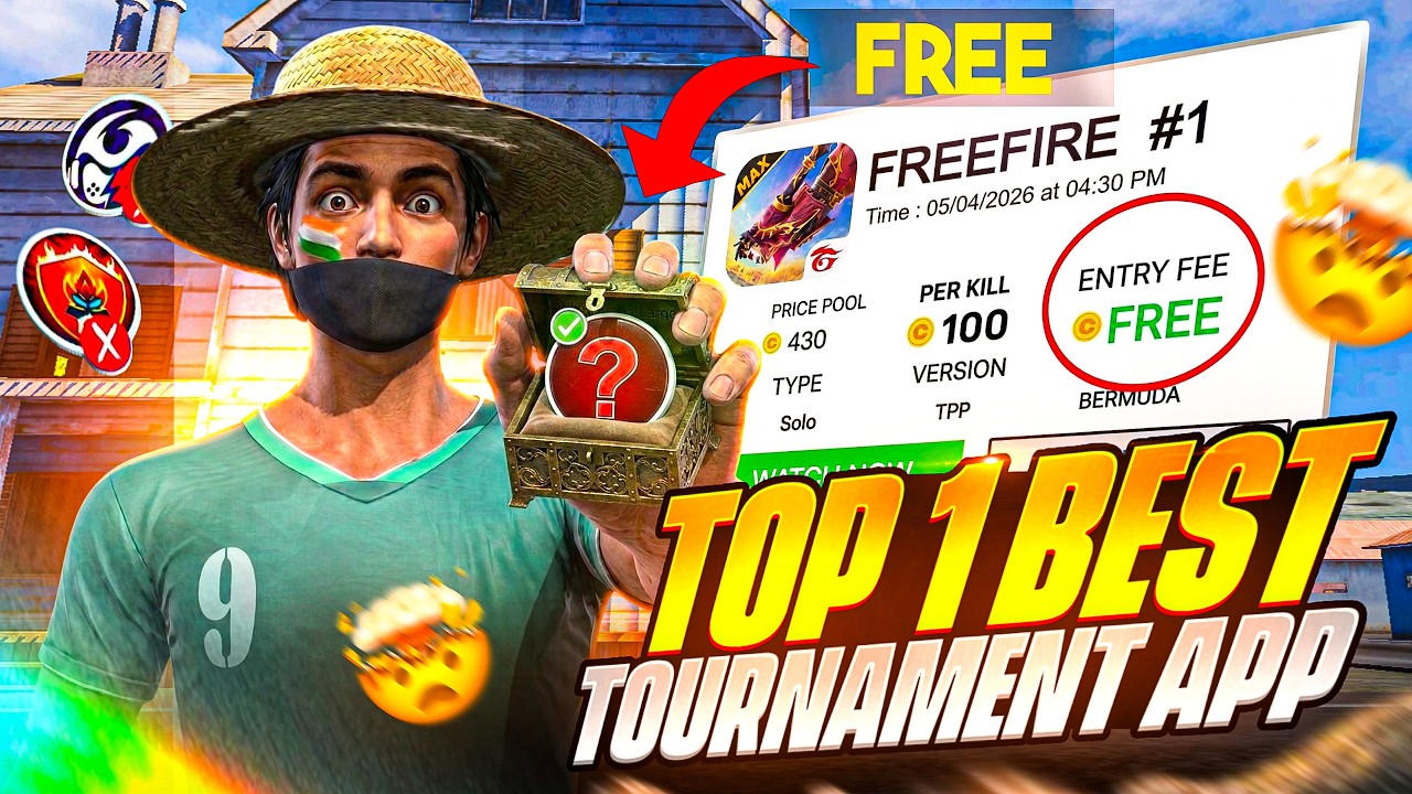 Top 1 Best Tournament Apps 💰🔥 | Entry ₹0 🤯 ₹10 Per Kill 🤑 | Best & Free Tournament Apps 😍