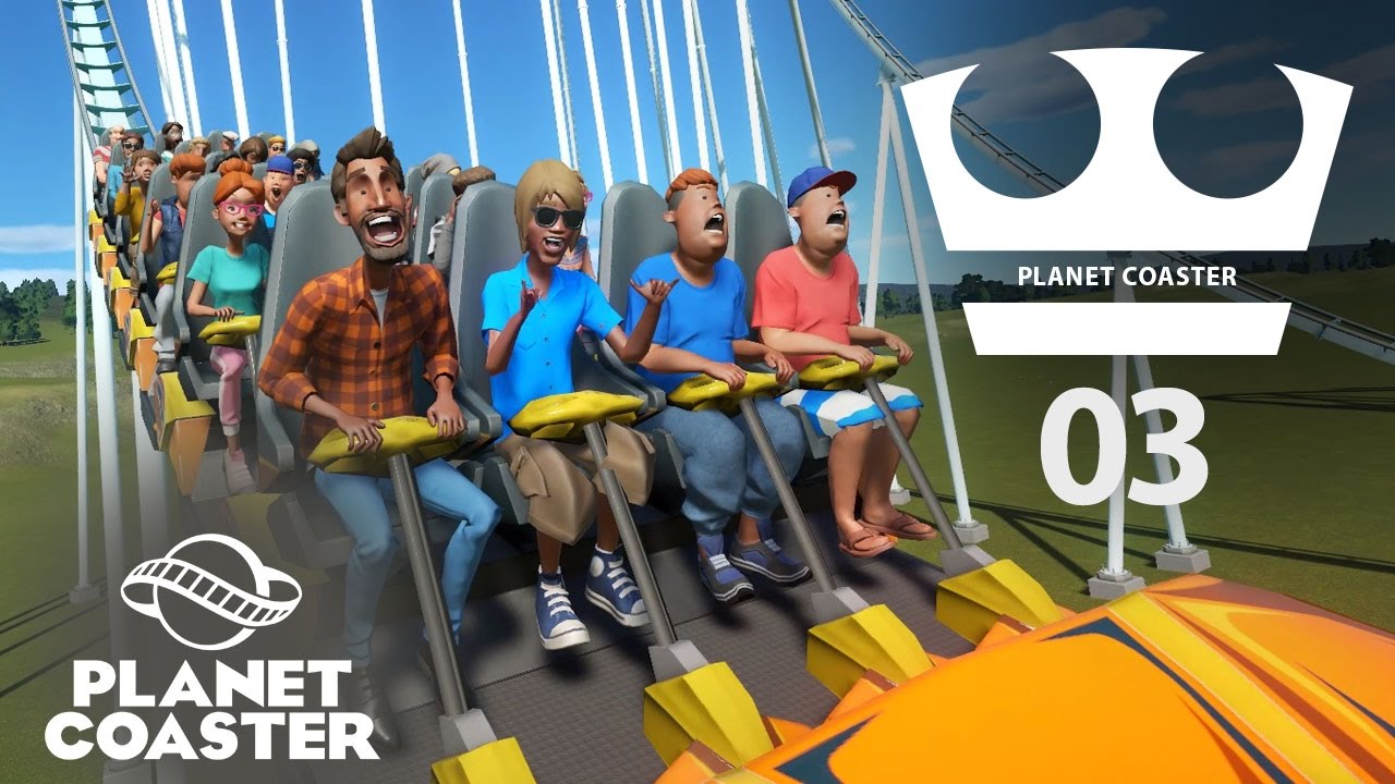 Jirka Hraje - Planet coaster 03 - Custom stavby