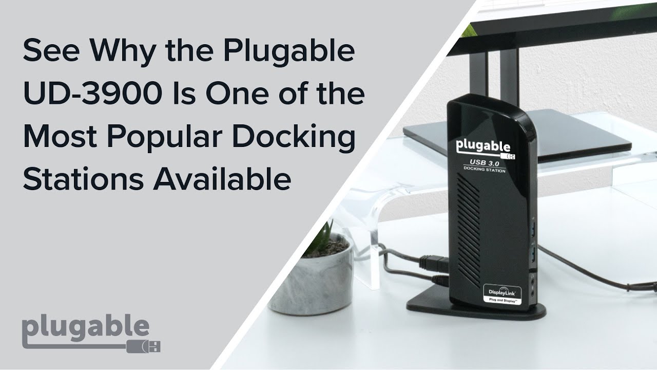 Узнайте, почему Plugable UD-3900 — одна из самых популярных док-станций на рынке.