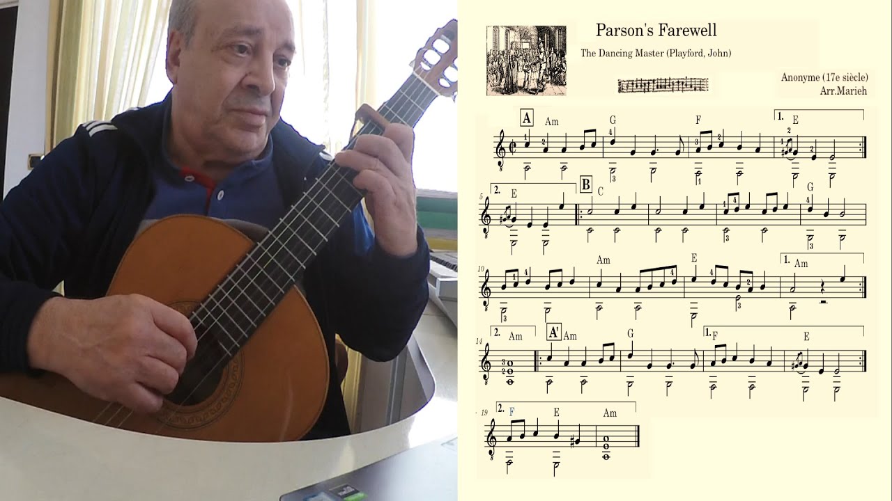 Parson’s  Farewell  - Playford Collection (1600)