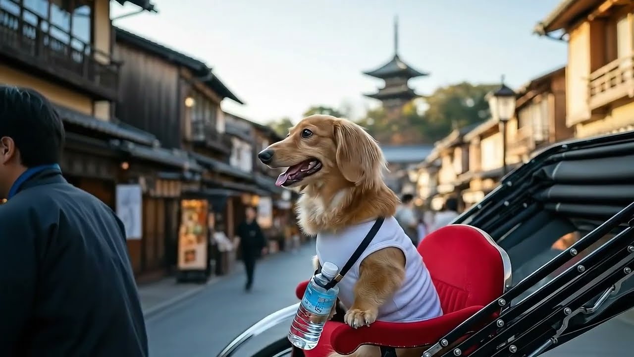 ダックスが京都で見た感動の景色｜夏の思い出 – Dachshund’s Kyoto Adventure | Summer Memories