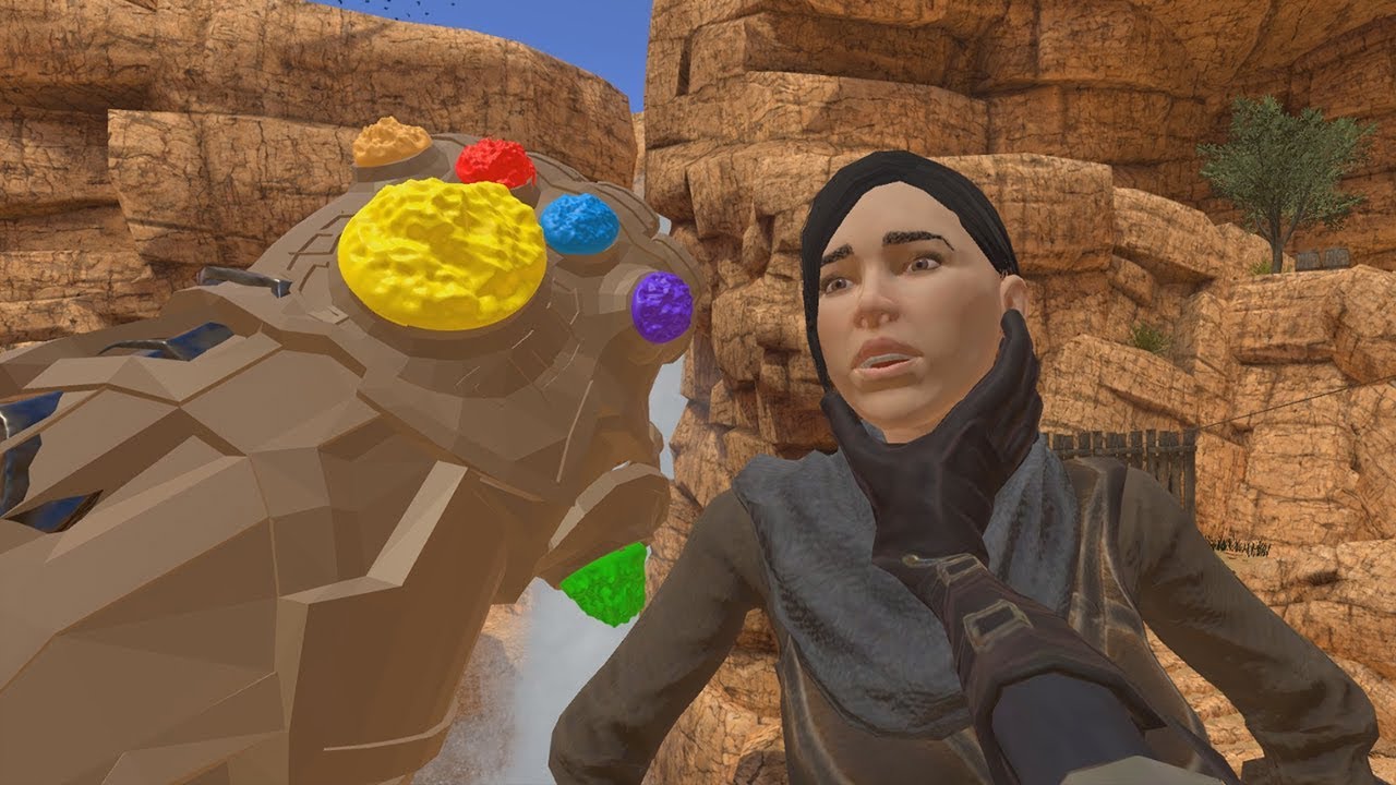 So they put the Infinity Gauntlet in Blade & Sorcery VR