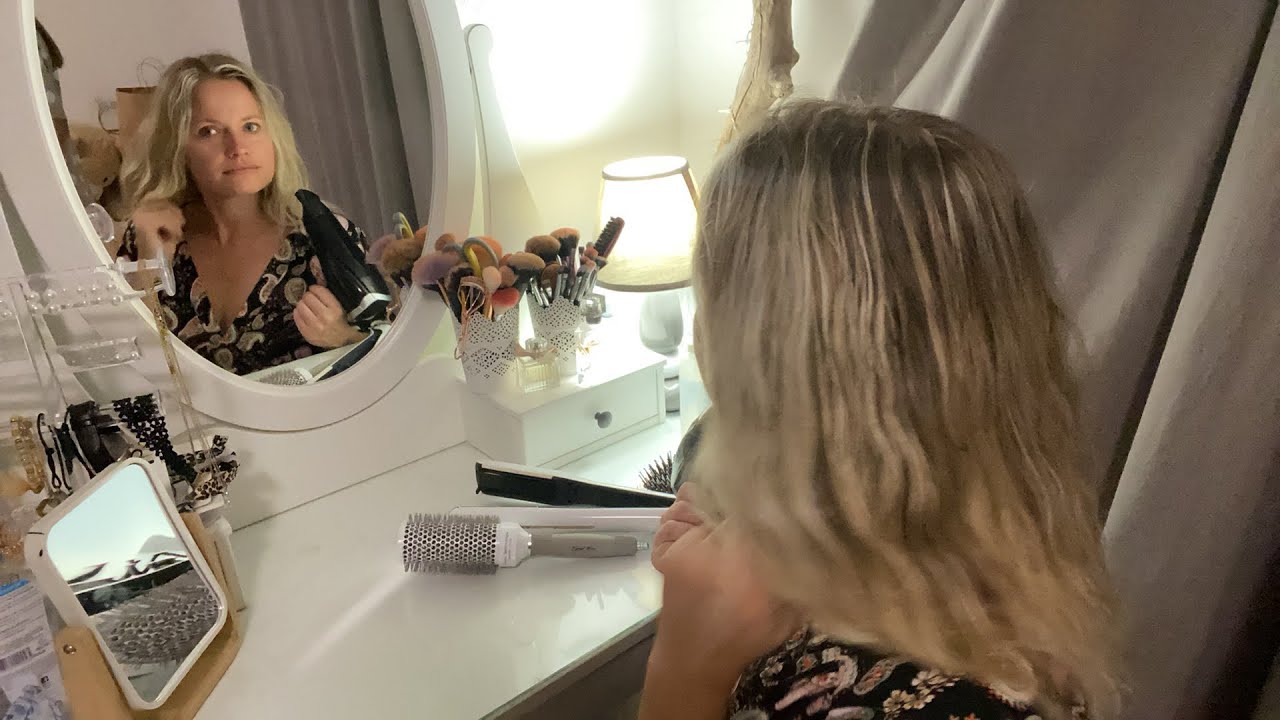 ASMR live coiffeuse 👱 séchoir brushing sèche cheveux NO TALKING