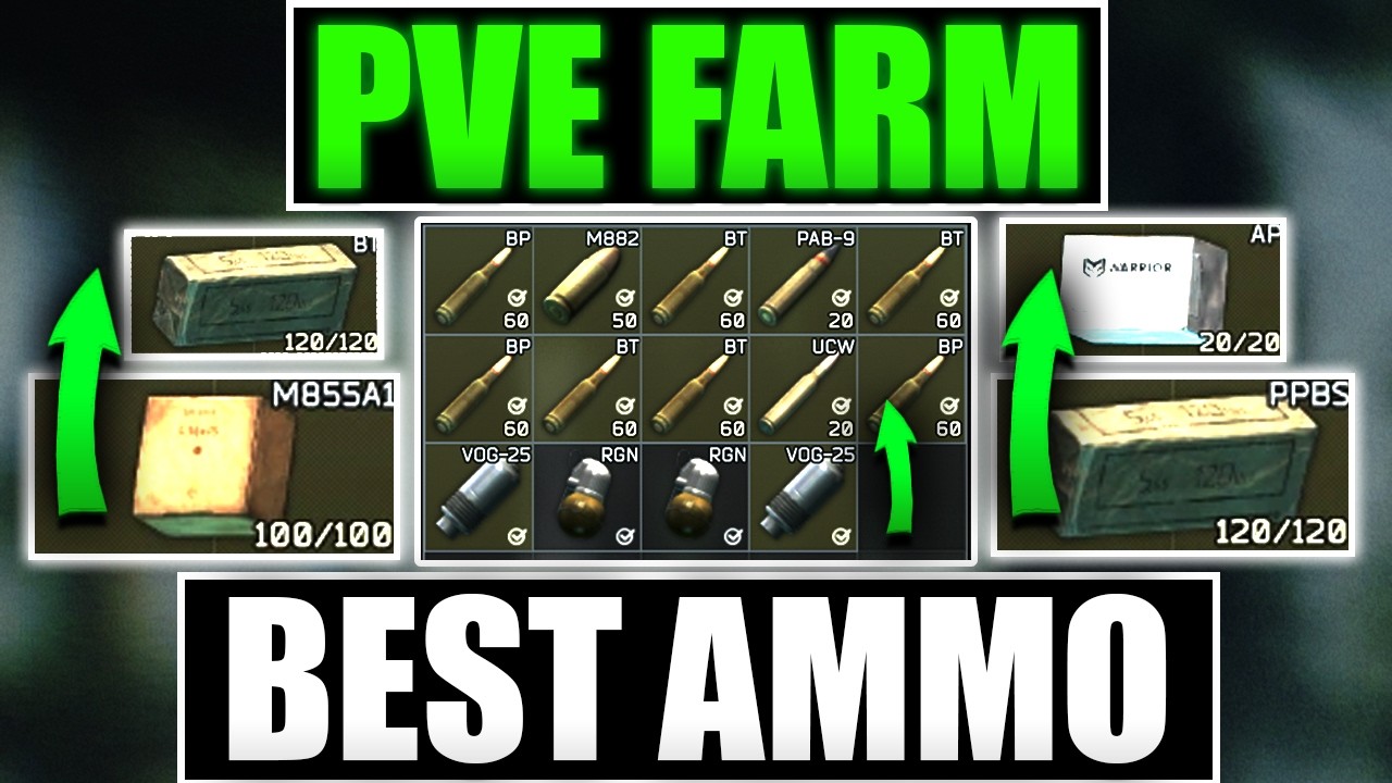 FARMING AMMO HAS NEVER BEEN BETTER! Escape From Tarkov PVE