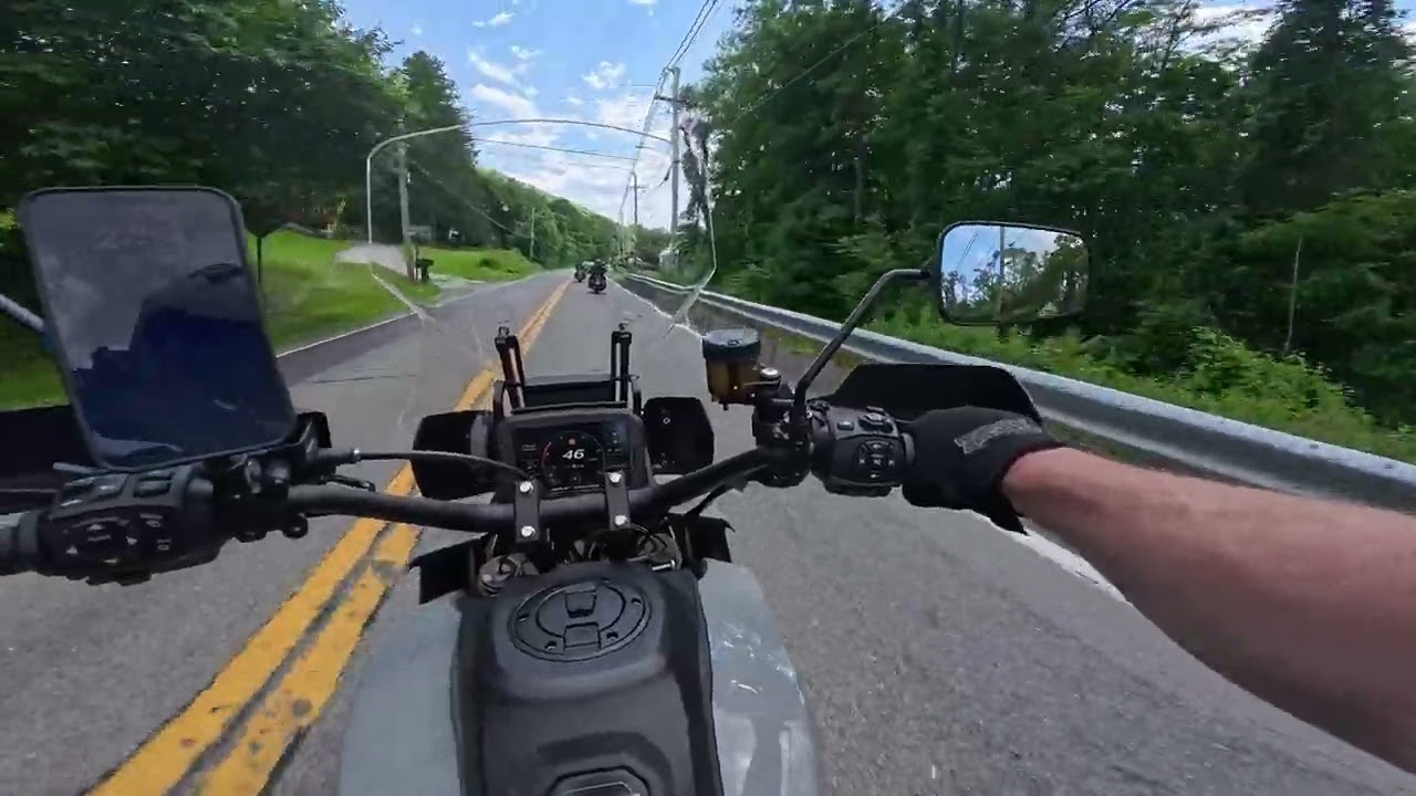 Harley Pan America Vance Akrapovic Hawks Nest Route 9D Becon NY #harleydavidson #adventurebike