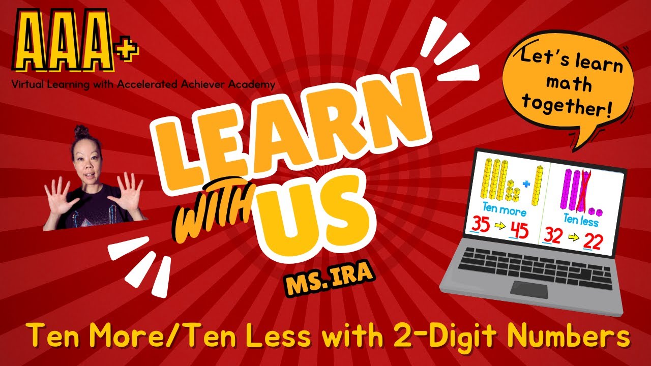 Can You Find 10 More or 10 Less? | Base Ten Blocks & Mental Math for Kids