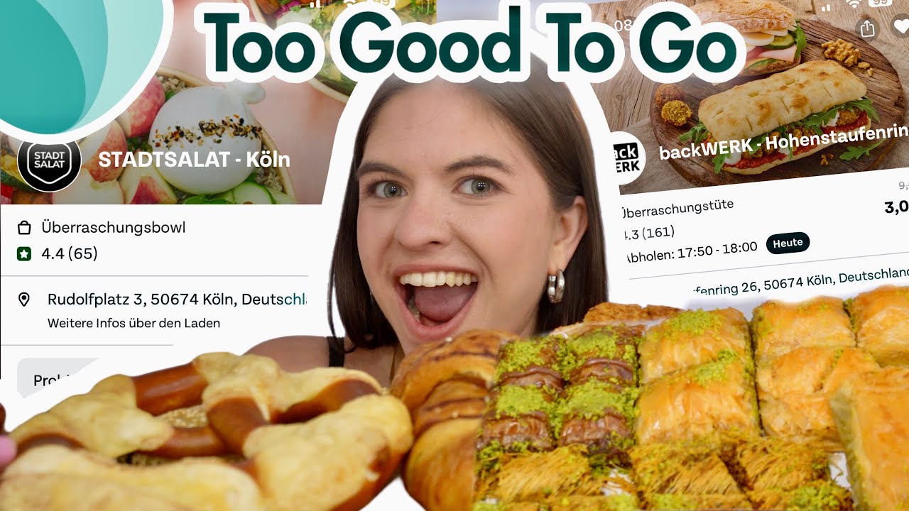 24h nur TOO GOOD TO GO!!! Überlebt man?😱