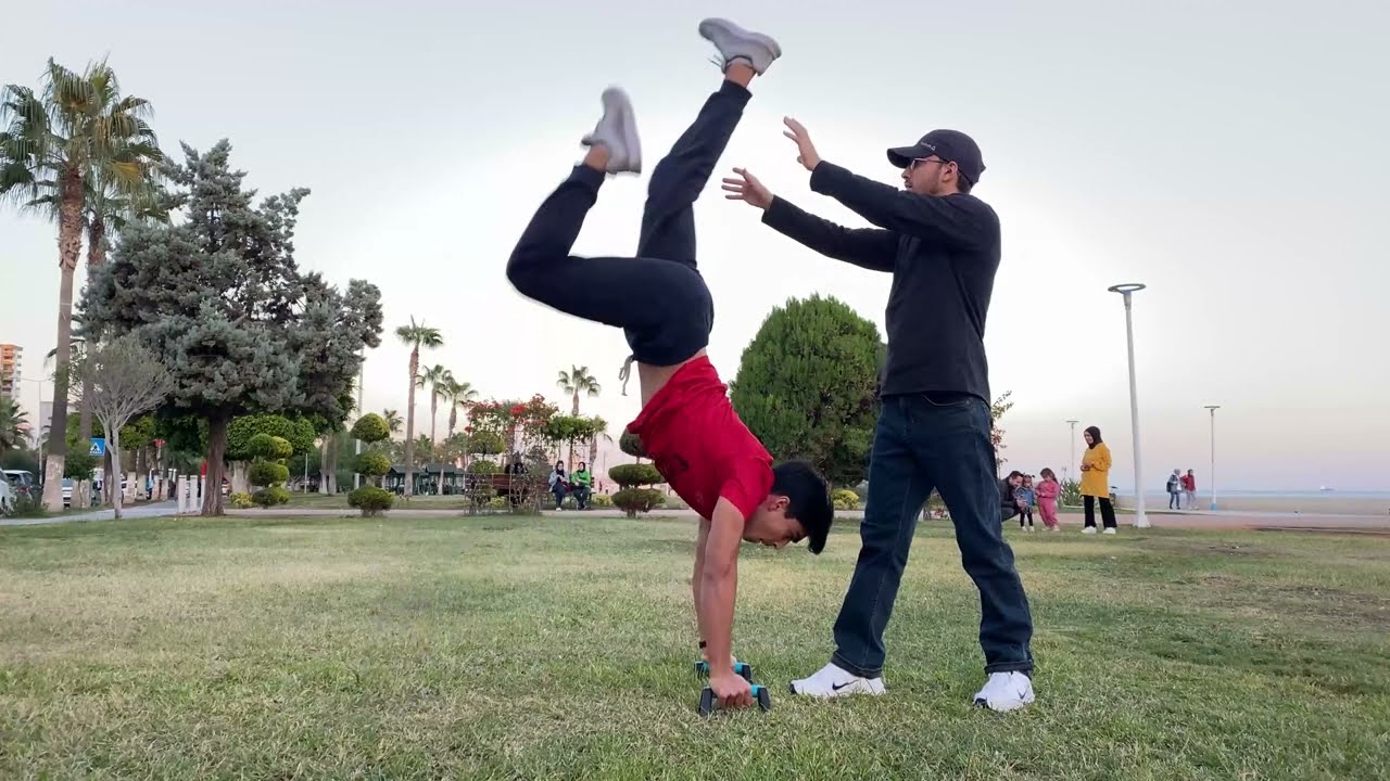 Calisthenics Orta Seviye Akrobasi Antrenman | Street Workout
