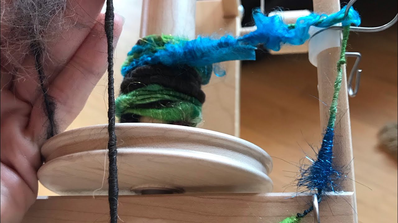 Basics of Corespinning - Beginning Corespinning - Making Art Yarn