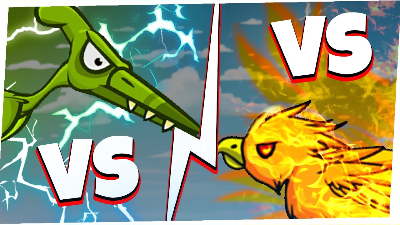 Pterodactyl vs Phoenix 🔥 - EvoWorld io Gameplay -  FlyOrDie io Gameplay Vol.5