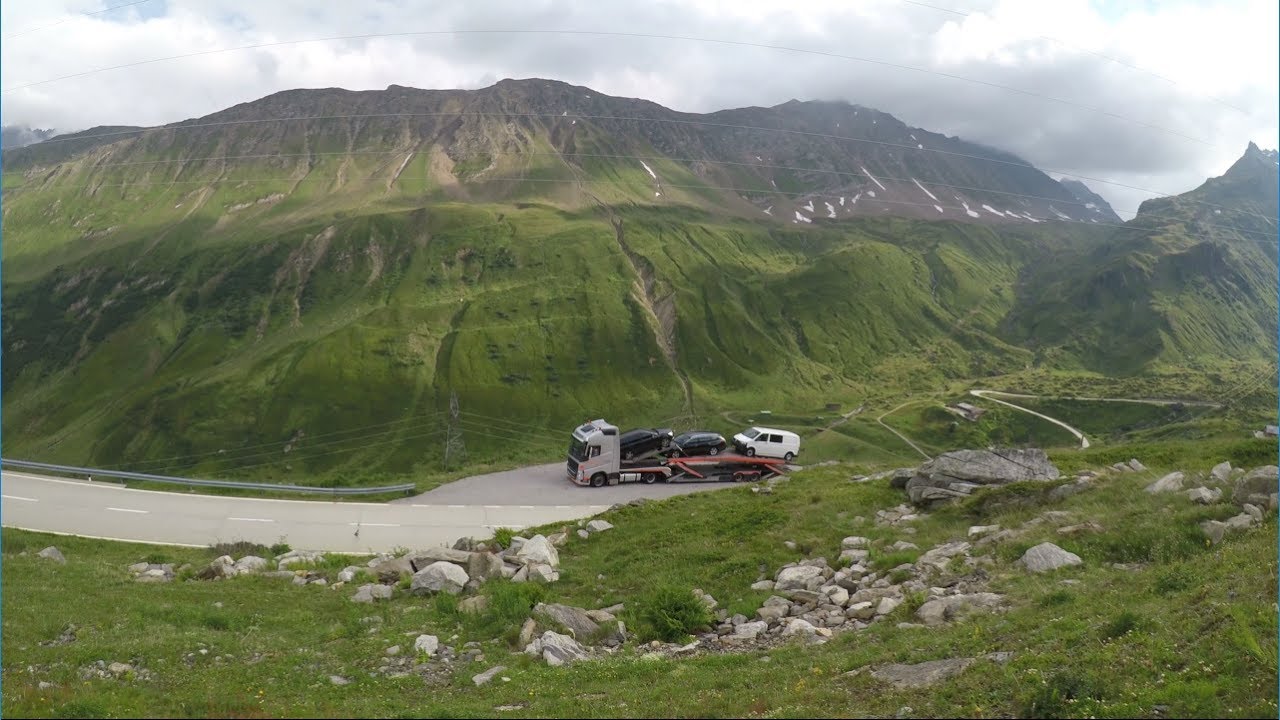 Truck Driving Is Amazing | Over High Mountains To Italy