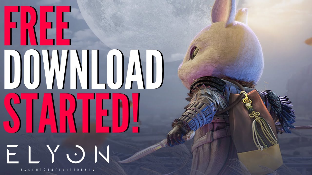 ELYON Free Download Is Available! Release Time Revealed! (NEW MMORPG PC 2021 Free to Play)