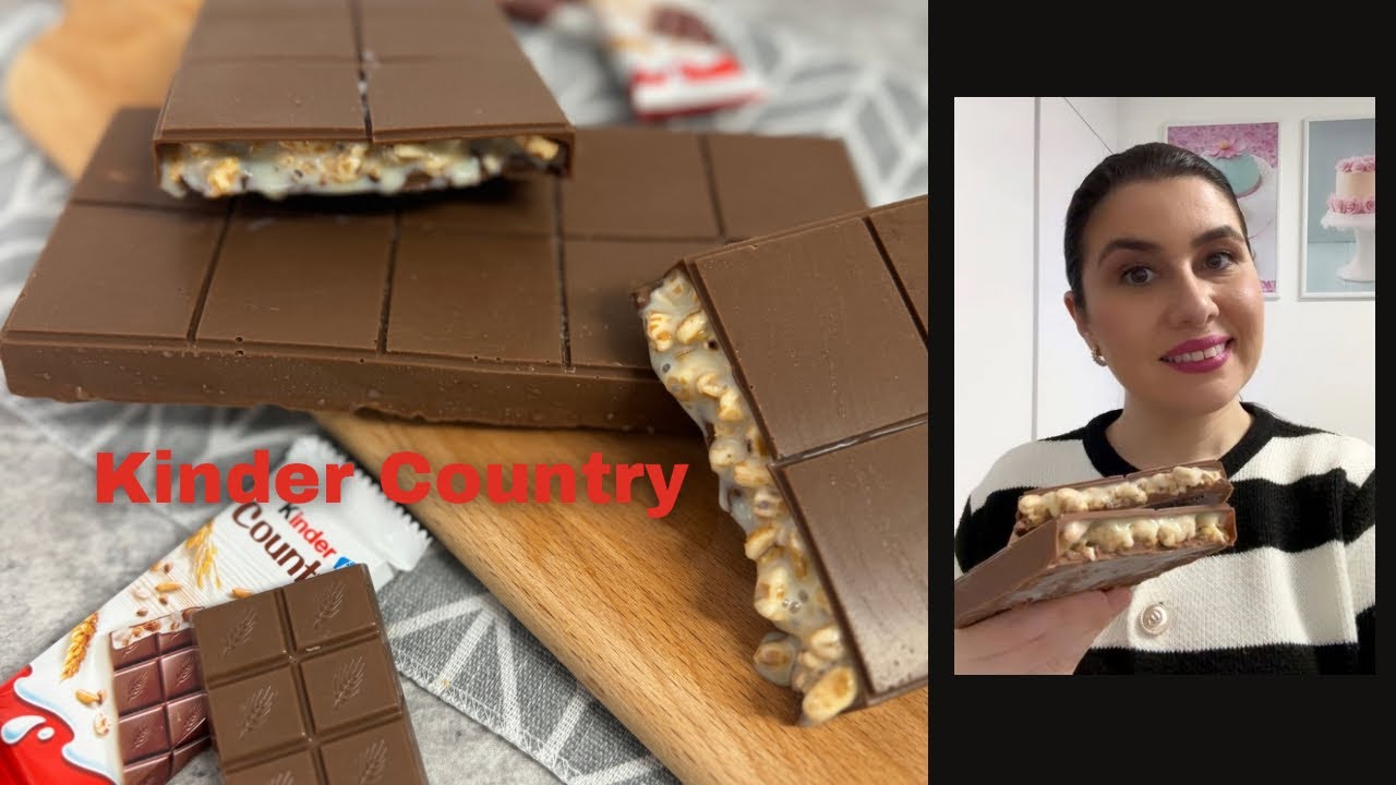 Kinder Country Rezept 🍫 | Kinder Country selber machen | Kinder Country | Schokolade selber machen 🍫