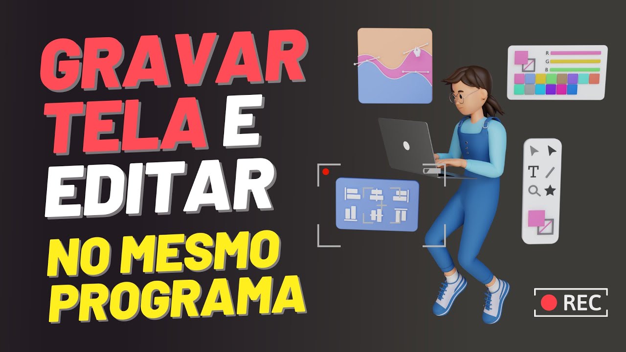 GRAVAR TELA E EDITAR VÍDEO NO MESMO PROGRAMA - CLIPCHAMP