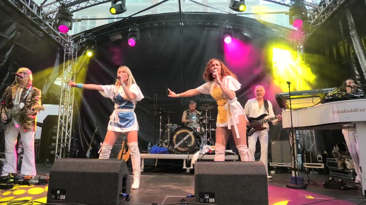 ABBA GOLD EUROPA  4 daagse Nijmegen podium Plein 1944  2025