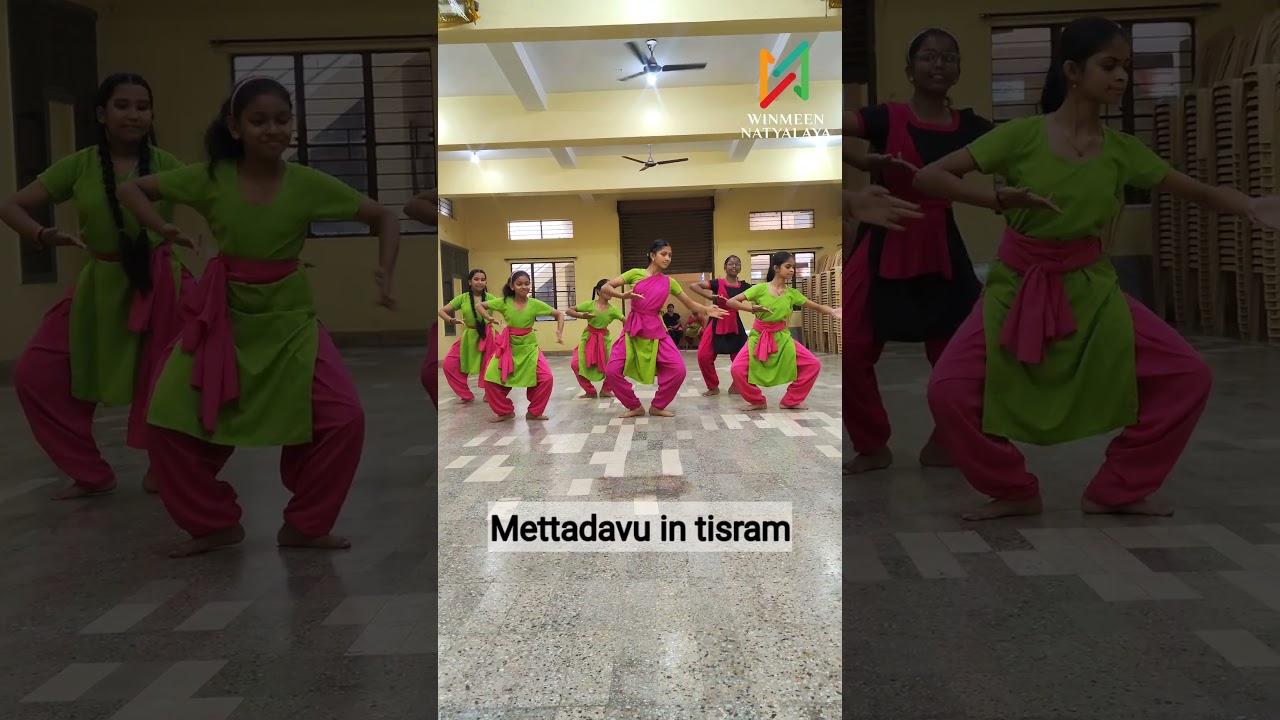 Mettadavu-tisram #dance #bharatanatyam #adavu #danceclass #classicaldance #indiandance #dancer#tisra