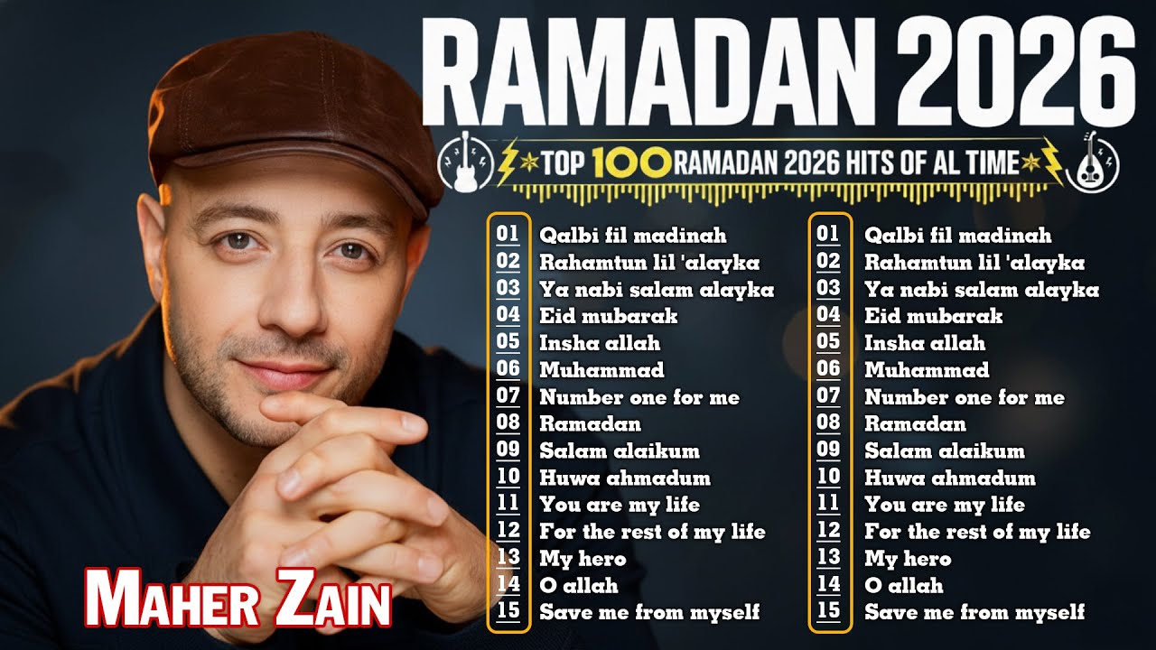 Maher Zain Full Album Ramadan 2026 | Playlist Lagu Arab Islami dan Nasheed Ramadhan Penuh Makna