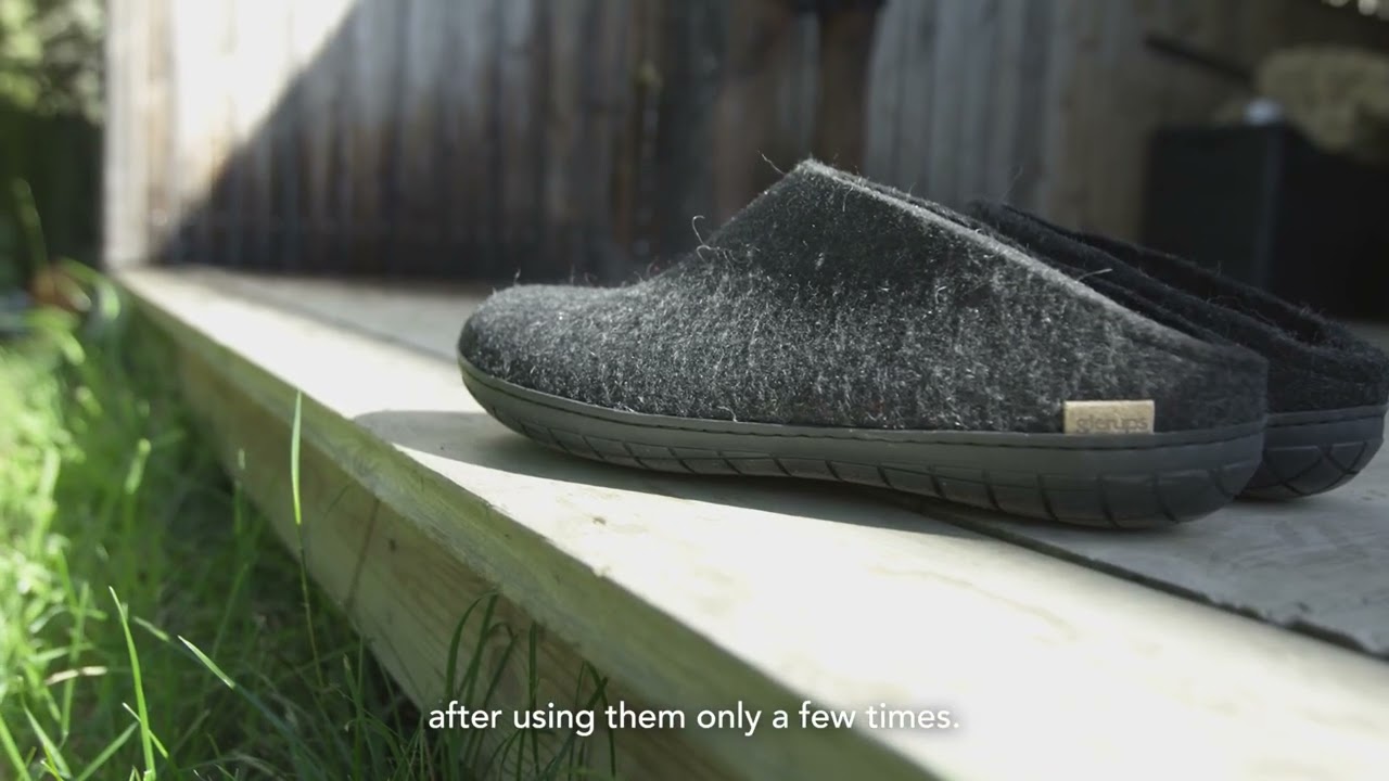 glerups Wool Slippers | 100% Natural Wool. Indoor & Outdoor Comfort