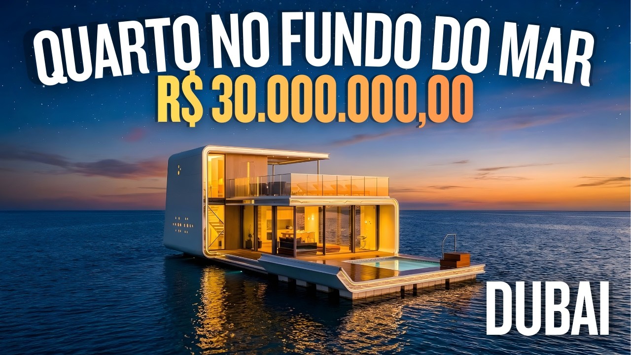 Eu Visitei a Casa Que Flutua no Mar em Dubai
