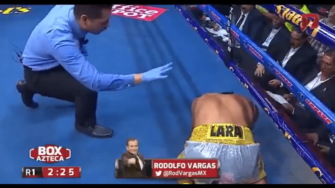 Mauricio Lara Gets Knocked Out In the 1st Round By Eliot Chavez #boxing #mauriciolara