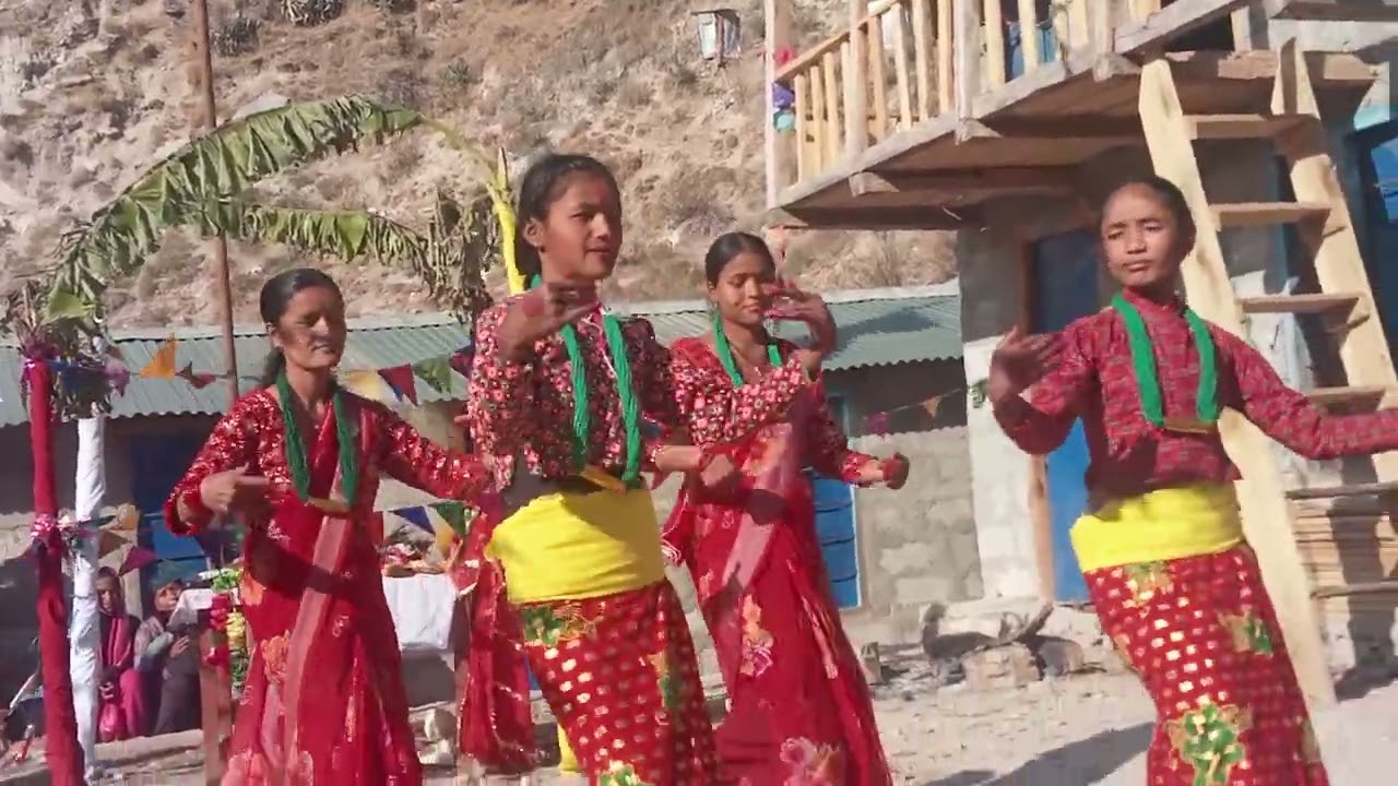 Hemkunja Dynamic Boarding School Dance teacher and student 