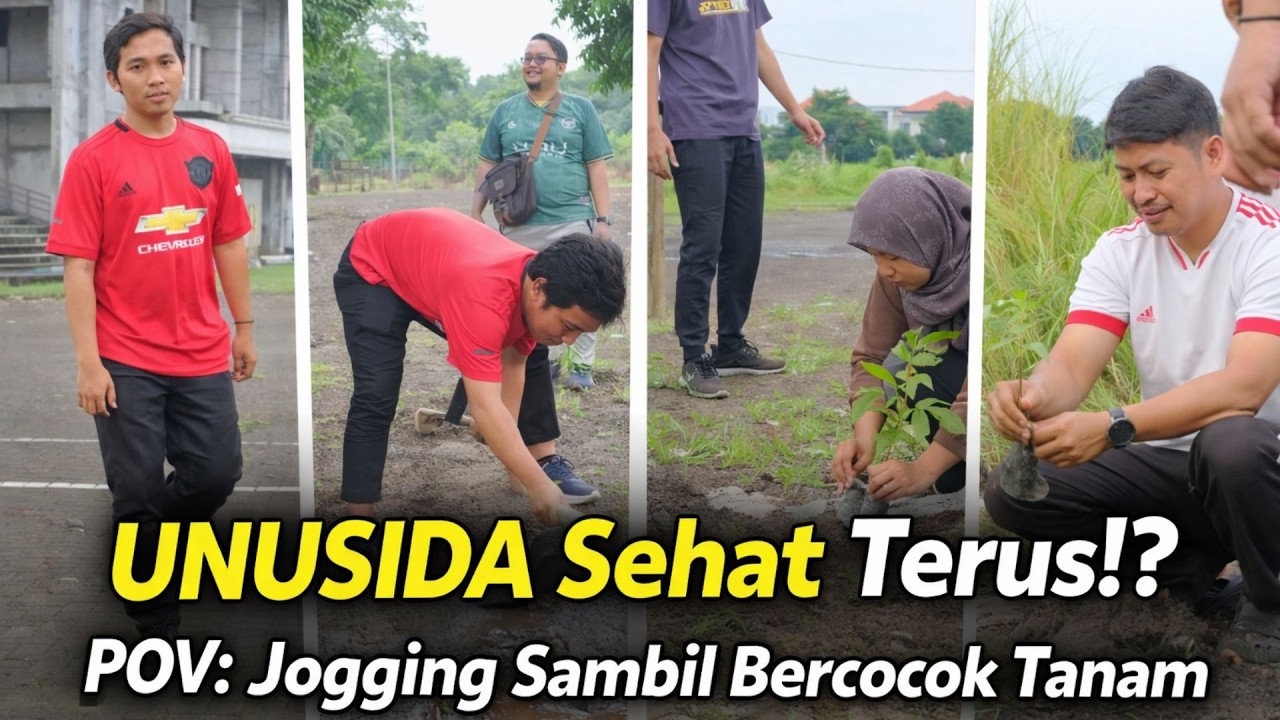Simak Keseruan Jum'at Sehat di UNUSIDA!?