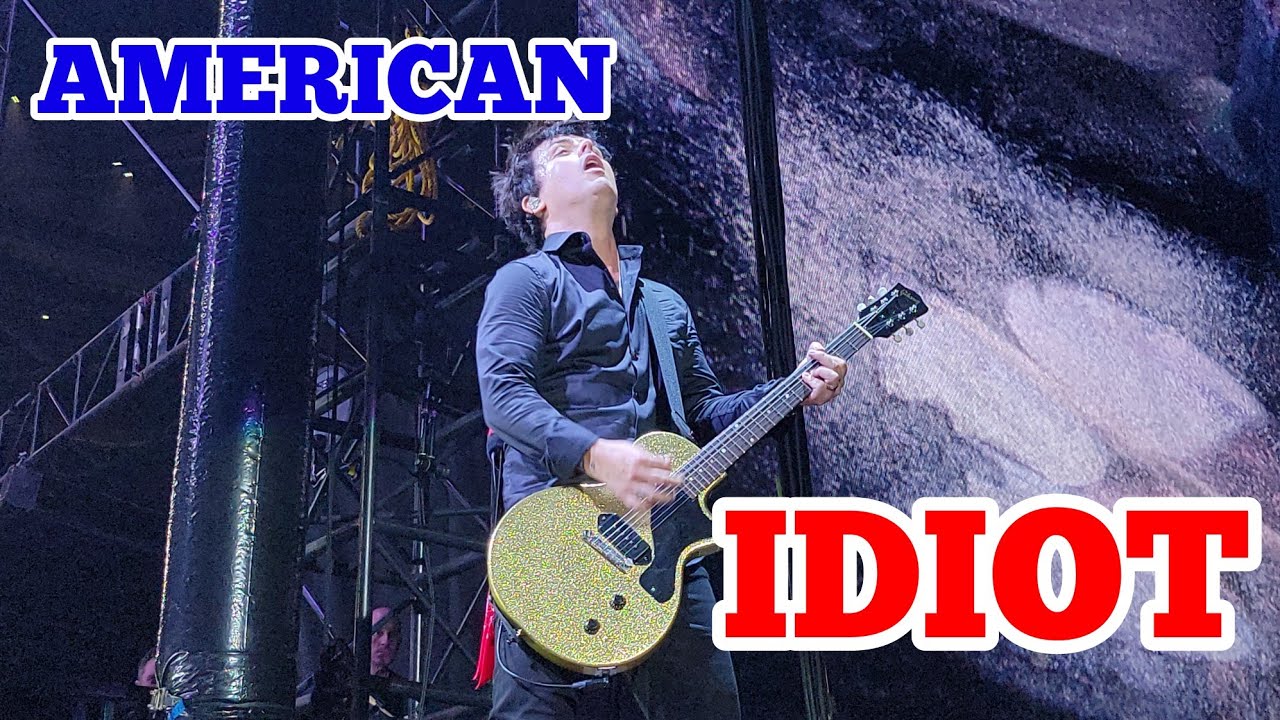 Green Day - American Idiot (Live) Globe Life Field  Arlington, TX 7-24-21