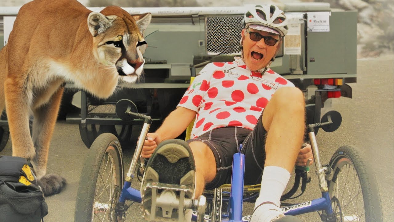 Can You Outrun a Mountain Lion on a Recumbent Trike? The El Dorado Trail in Placerville, California.