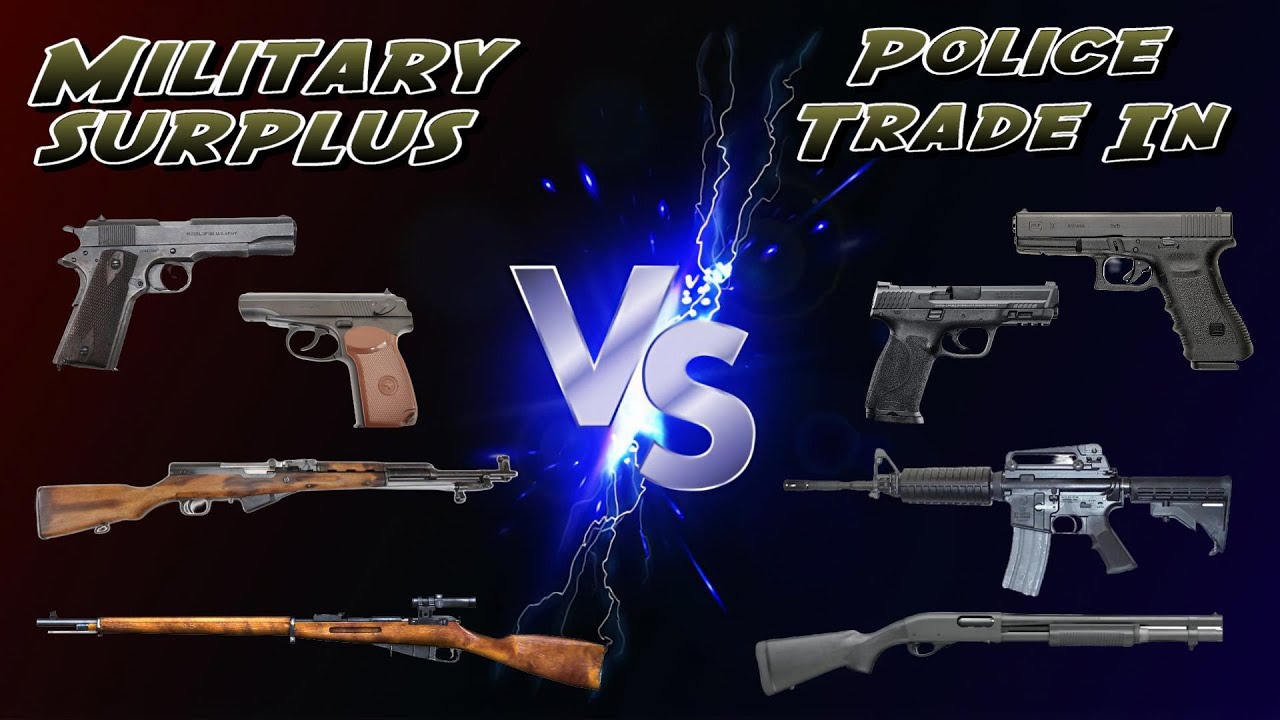 Milsurps против обмена оружия полицией &mdash; бюджетные варианты оружия #shtfsurvival #militarysurplus