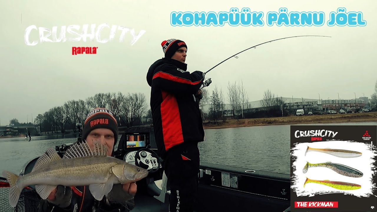 Kohapüük Pärnu jõel - kas mandula või dropshot?
