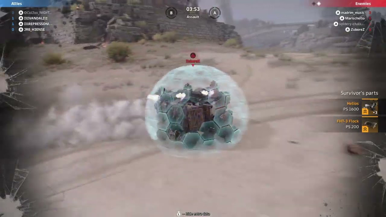 Crossout CW (FEBEM VS SOBR) Derrota