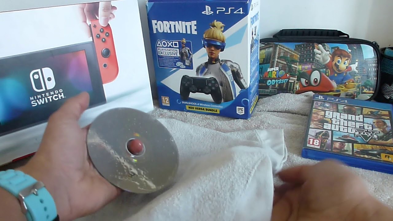 TUTO EFFACER LES PETITE RAYURES LEGERE D'UN JEUX PS4 TRES EFFICASE