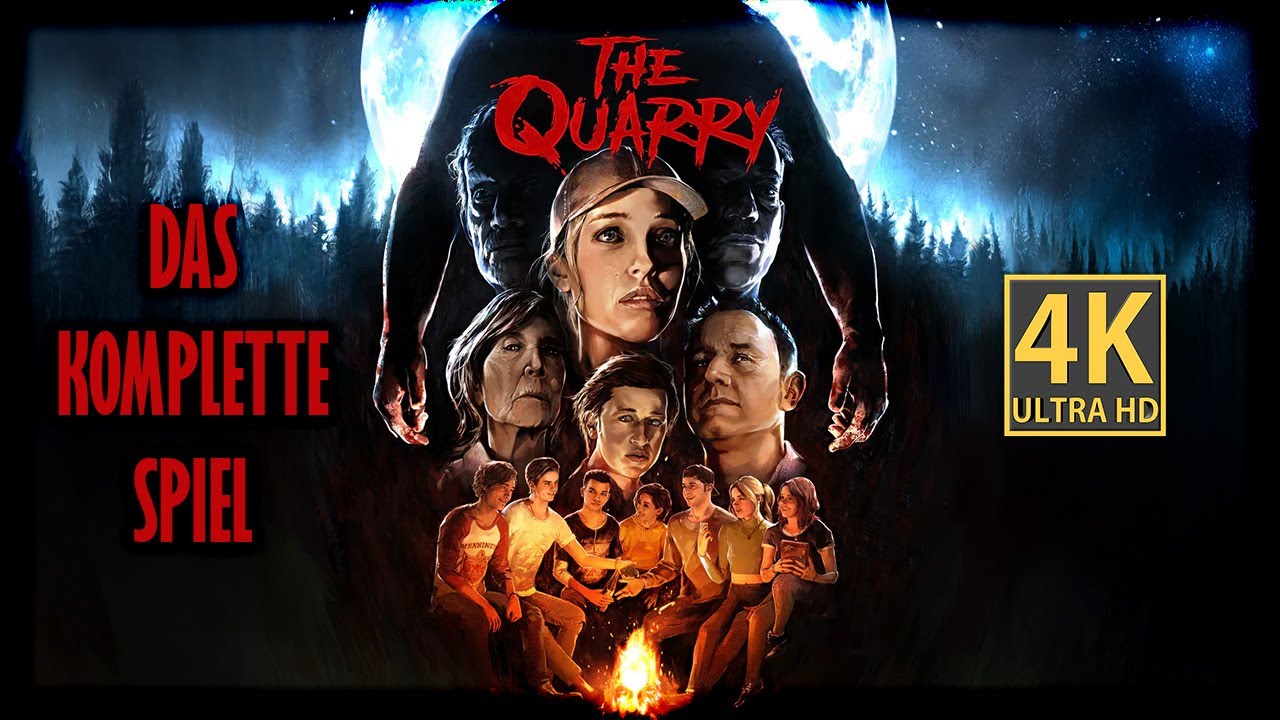 The Quarry • Gameplay Deutsch (Full Game) Longplay Horror Spiel