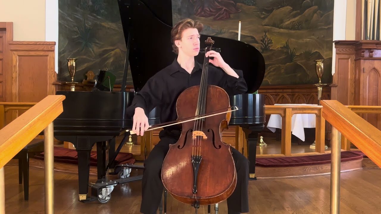 J. S. Bach Cello Suite 5 Allemande