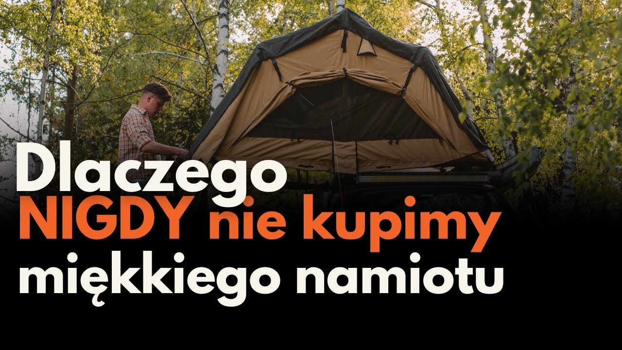 Namiot dachowy Cahaya 140 OFFLANDER. Pierwsze wrażenia z używania miękkiego namiotu.