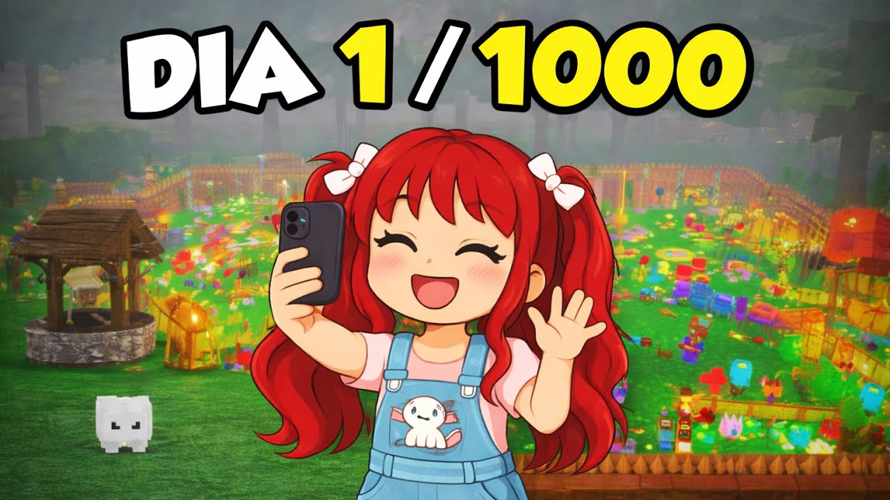 1000 dias no jogo 99 noites na floresta 🤨❤️