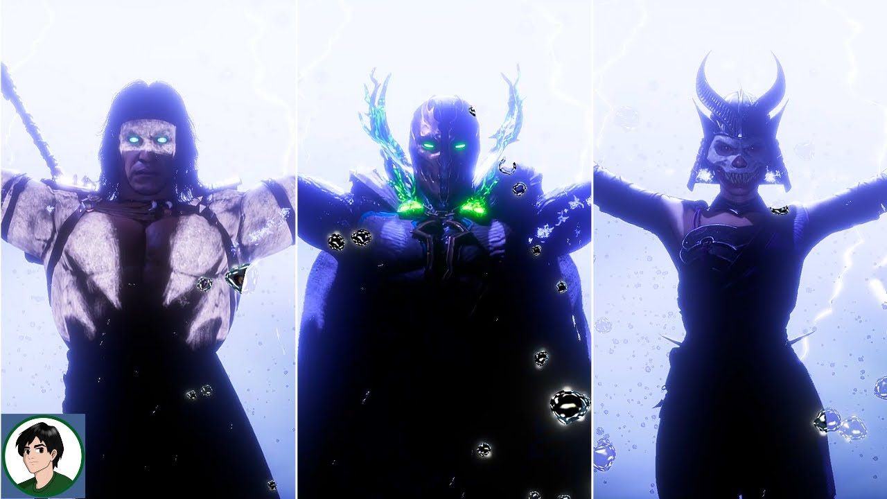 Mortal Kombat 11 - All Characters Performs Rain's 