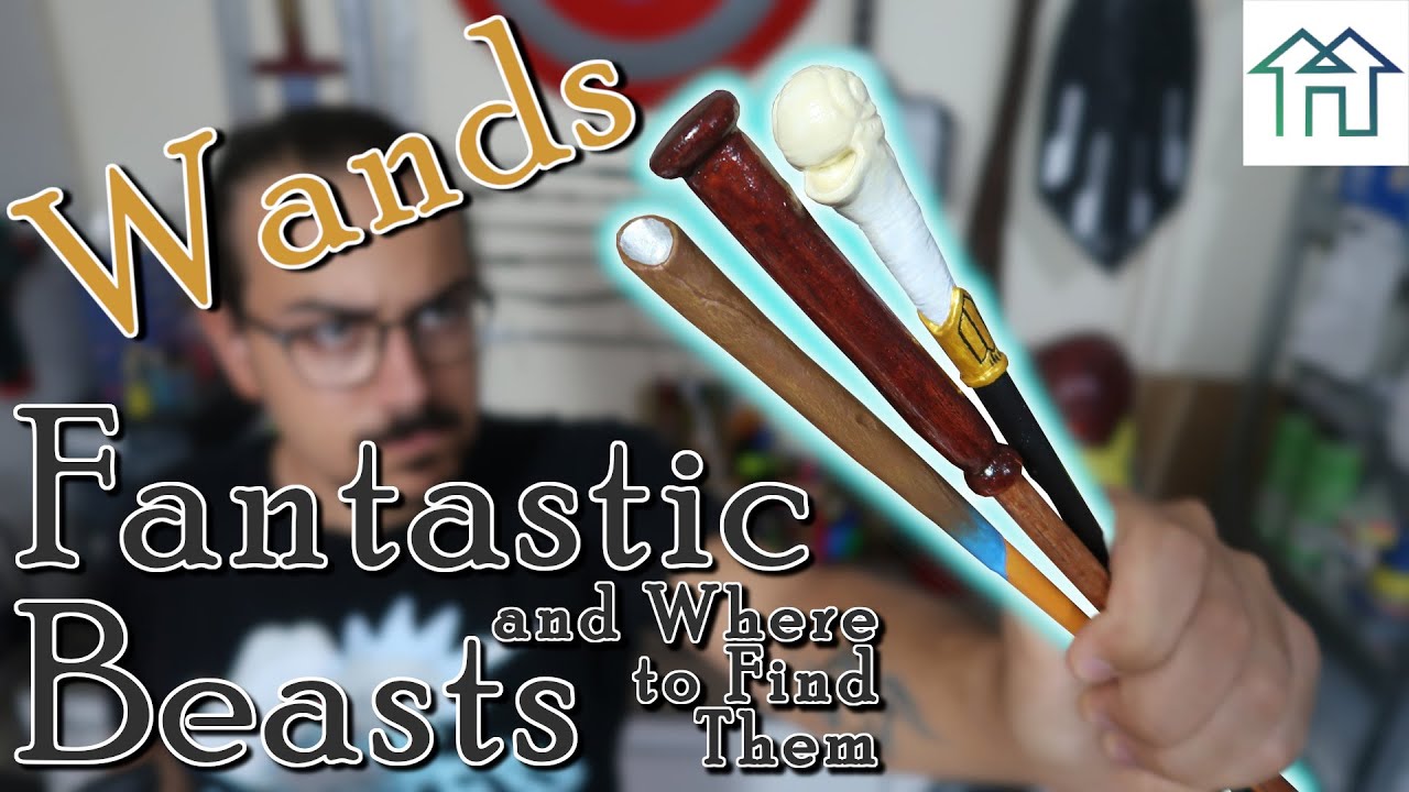 FANTASTIC BEASTS | How to Make WANDS - Newt, Tina, Queenie