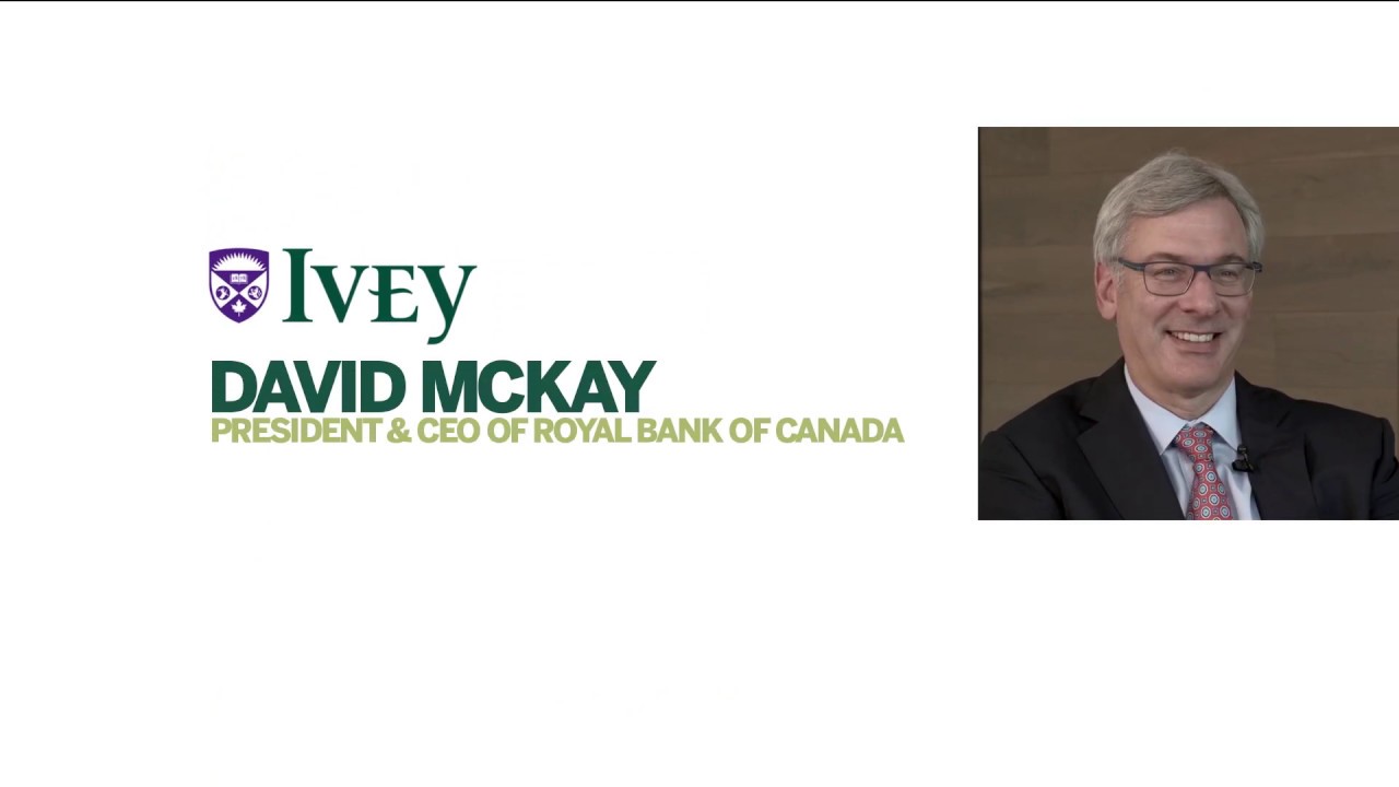 How RBC is managing disruption – an interview with President and CEO David McKay