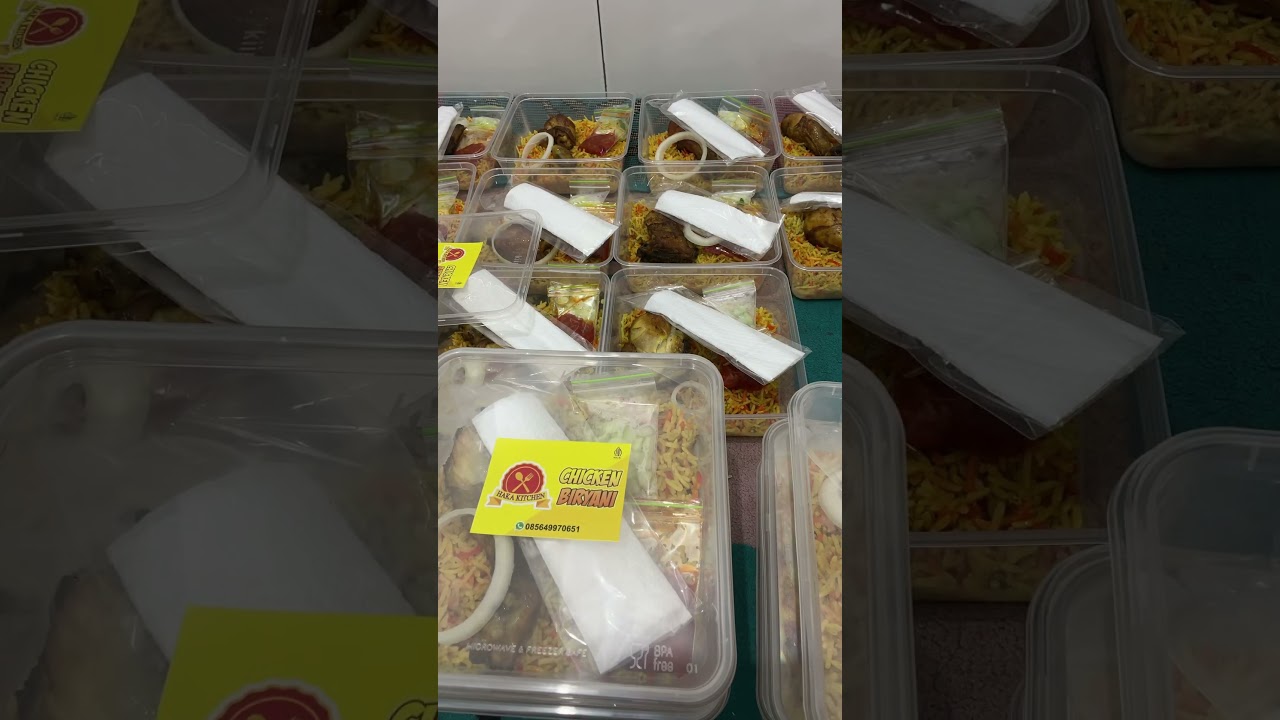 Alhamdulillah pesanan nasi biryani ayam, bisa dipesan yap. 