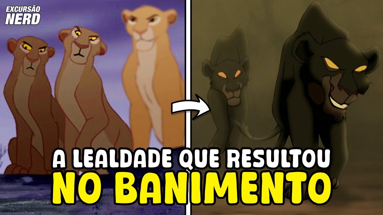 TEORIA | POR QUE as LEOAS EXILADAS eram LEAIS à SCAR e ZIRA? | O Rei Leão 2