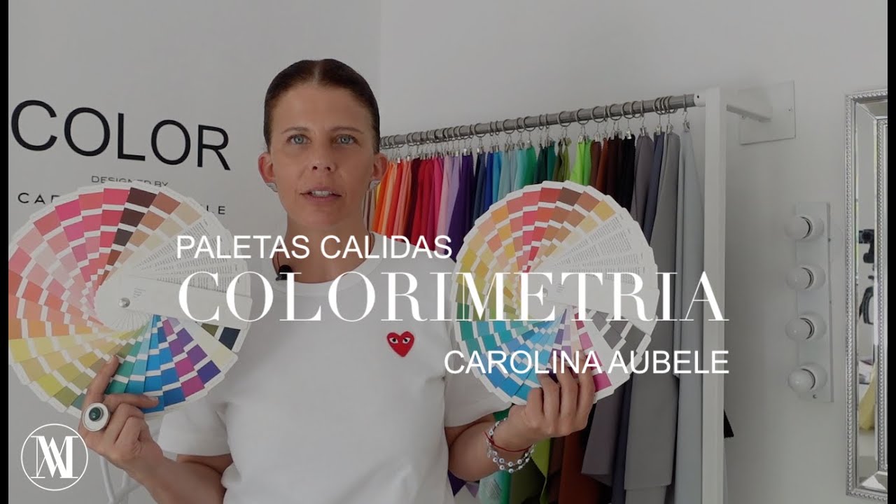 Cómo saber tu colorimetría parte 2.2 PALETAS CALIDAS  #coloranalysis  #colorimetria #maisonaubele