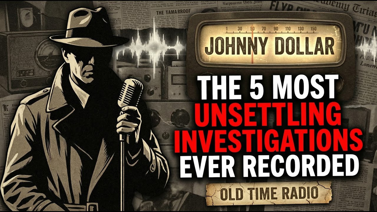 Johnny Dollar: The 5 Most Unsettling Investigations Ever Recorded | old Time Radio