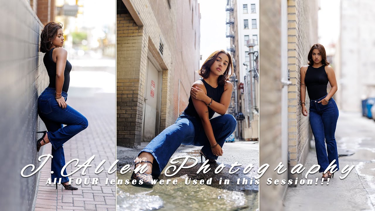 Finally Used All Four Lenses on One Session!!!