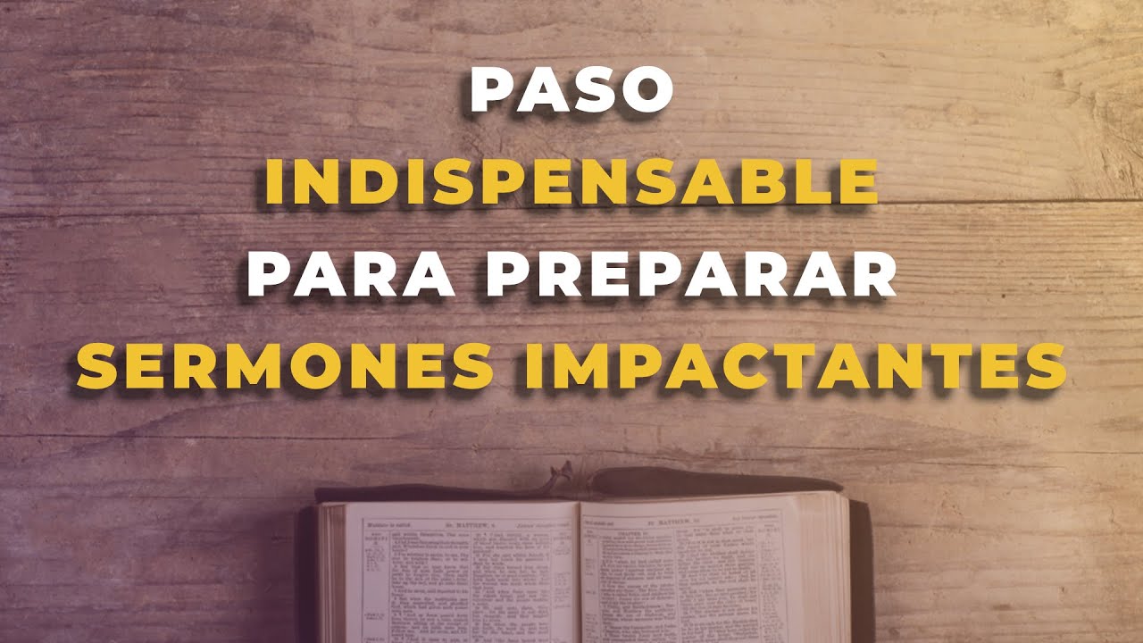 Temas Para Predicar (C&oacute;mo Preparar El Prop&oacute;sito De Tu Serm&oacute;n)