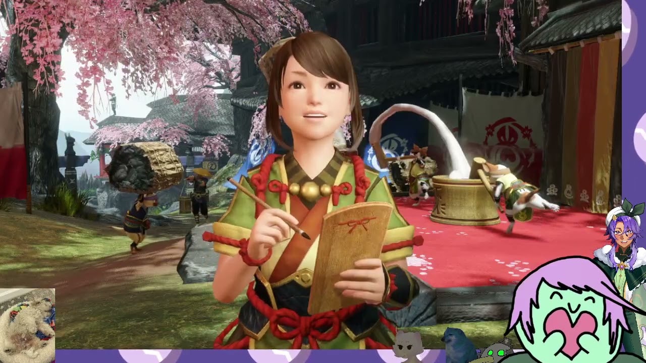 Playing some of the new Christmas Gifts! Monster Hunter Rise and Kirby Air Riders!!!!!!