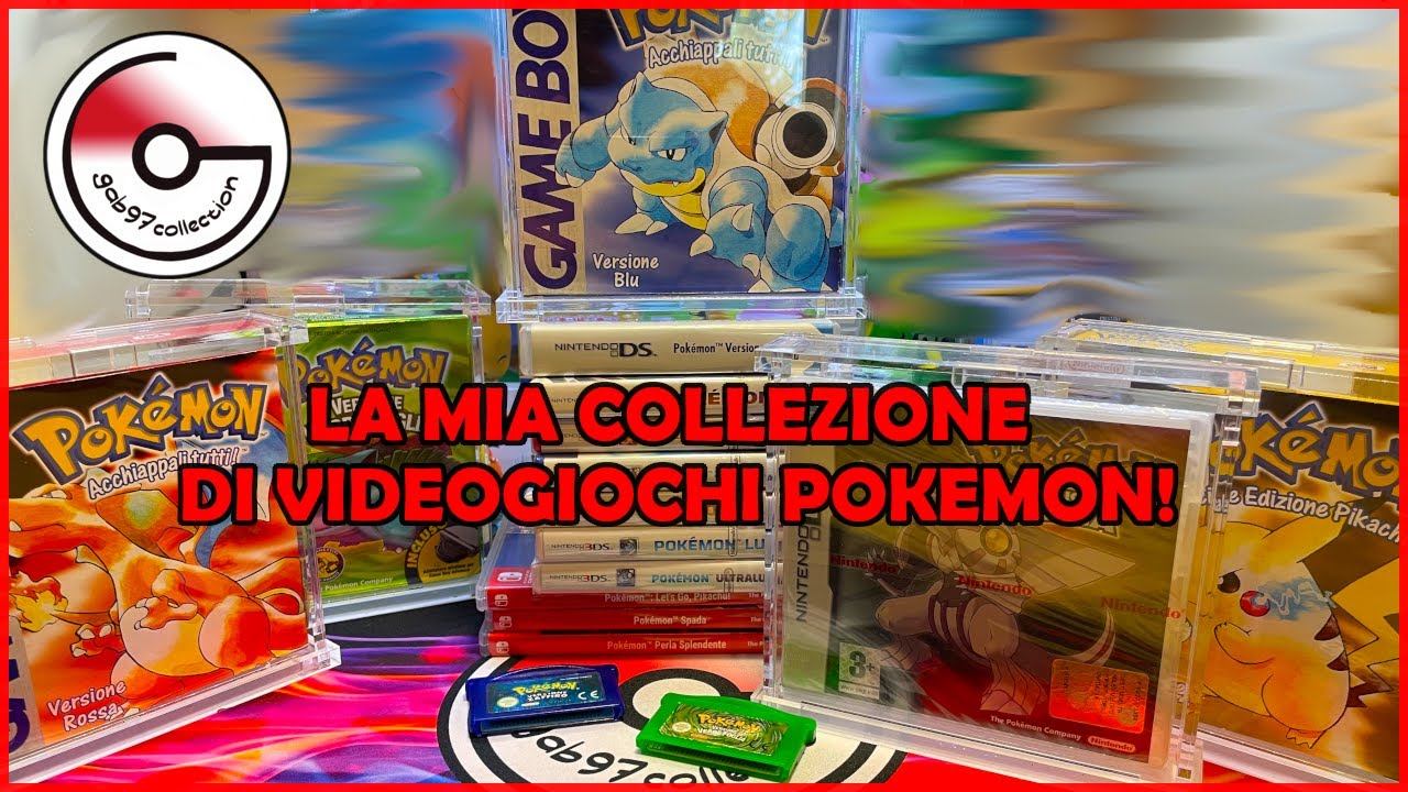 TUTTI I MIEI VIDEOGIOCHI POKEMON!!!   Ti mostro la mia COLLEZIONE!
