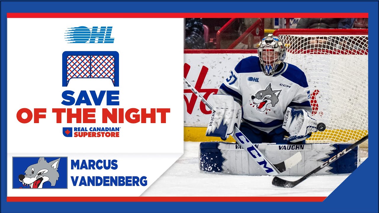 Real Canadian Superstore Save of the Night: Vandenberg does it again!