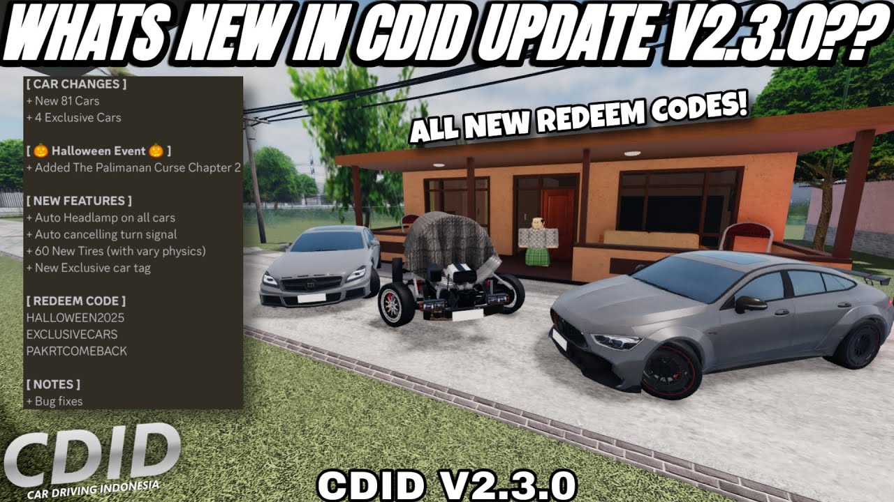 ПОЛНЫЙ ОБЗОР ВСЕХ НОВЫХ ВЕЩЕЙ В ОБНОВЛЕНИИ CDID V2.3.0 | АВТОМОБИЛЬНОЕ ВОЖДЕНИЕ В ИНДОНЕЗИИ