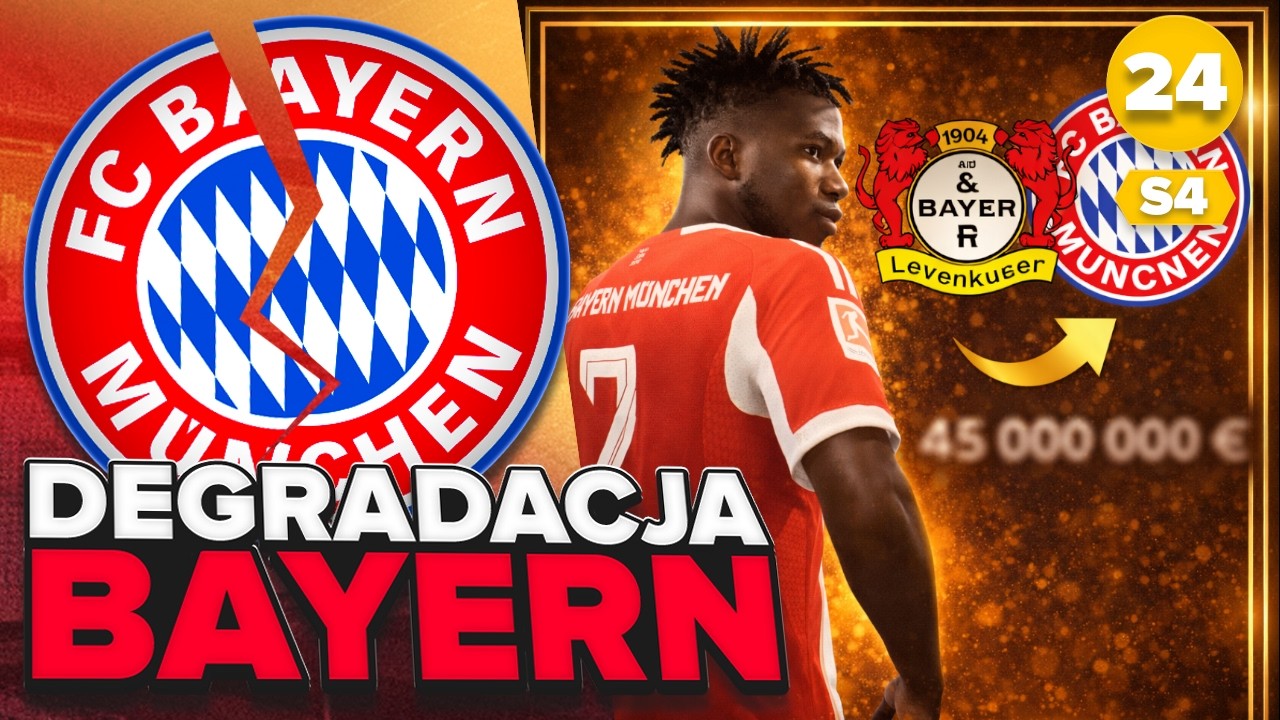 Hitowy transfer obrońcy! 🔥 [#24/S4] DEGRADACJA BAYERN